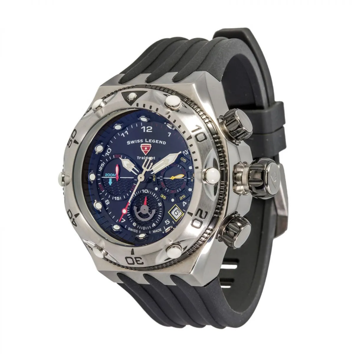 Swiss Legend TRAIDENT CHRONOGRAPH SL-10311SM-01 50mm 20 ATM sold by Watch2Day