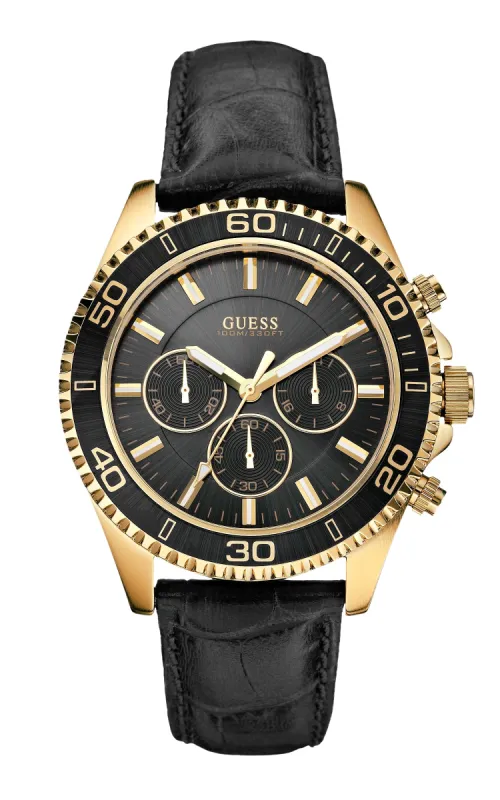 Guess W0171G3 Heren Horloge 45mm 10ATM sold by Watch2Day