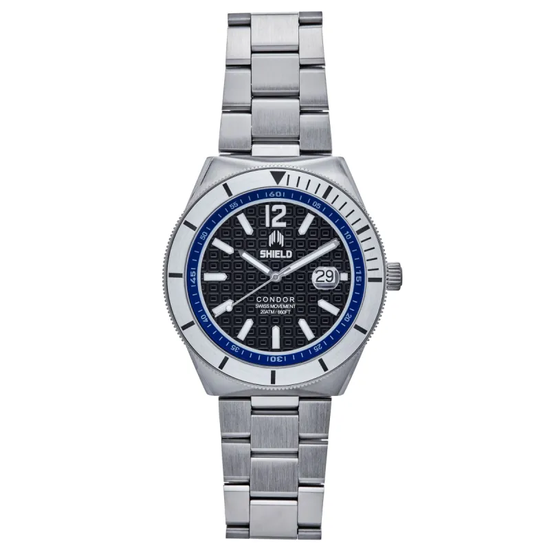 Shield Condor SLDSH118-2 Heren Horloge 46mm 20 ATM sold by Watch2Day