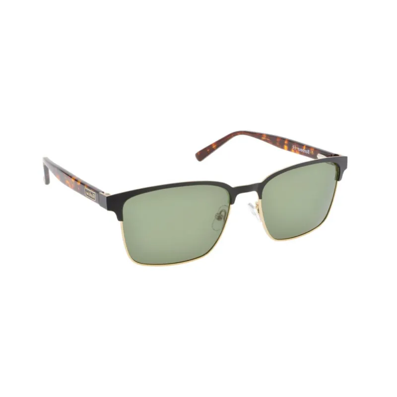 Barbour BS077 C1 BLACK/GOLD Zonnebril Heren 56x17x140 sold by Watch2Day