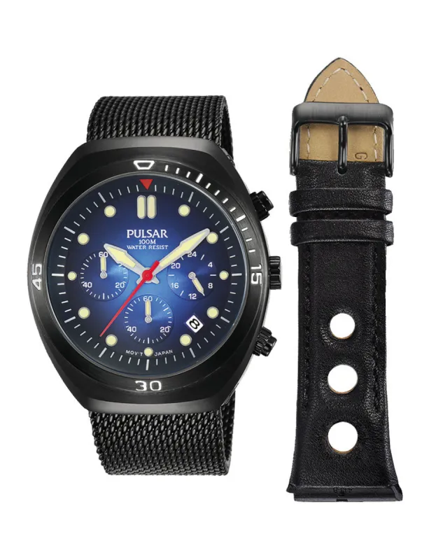 Pulsar PT3951X2 Heren Horloge 42mm 10ATM sold by Watch2Day