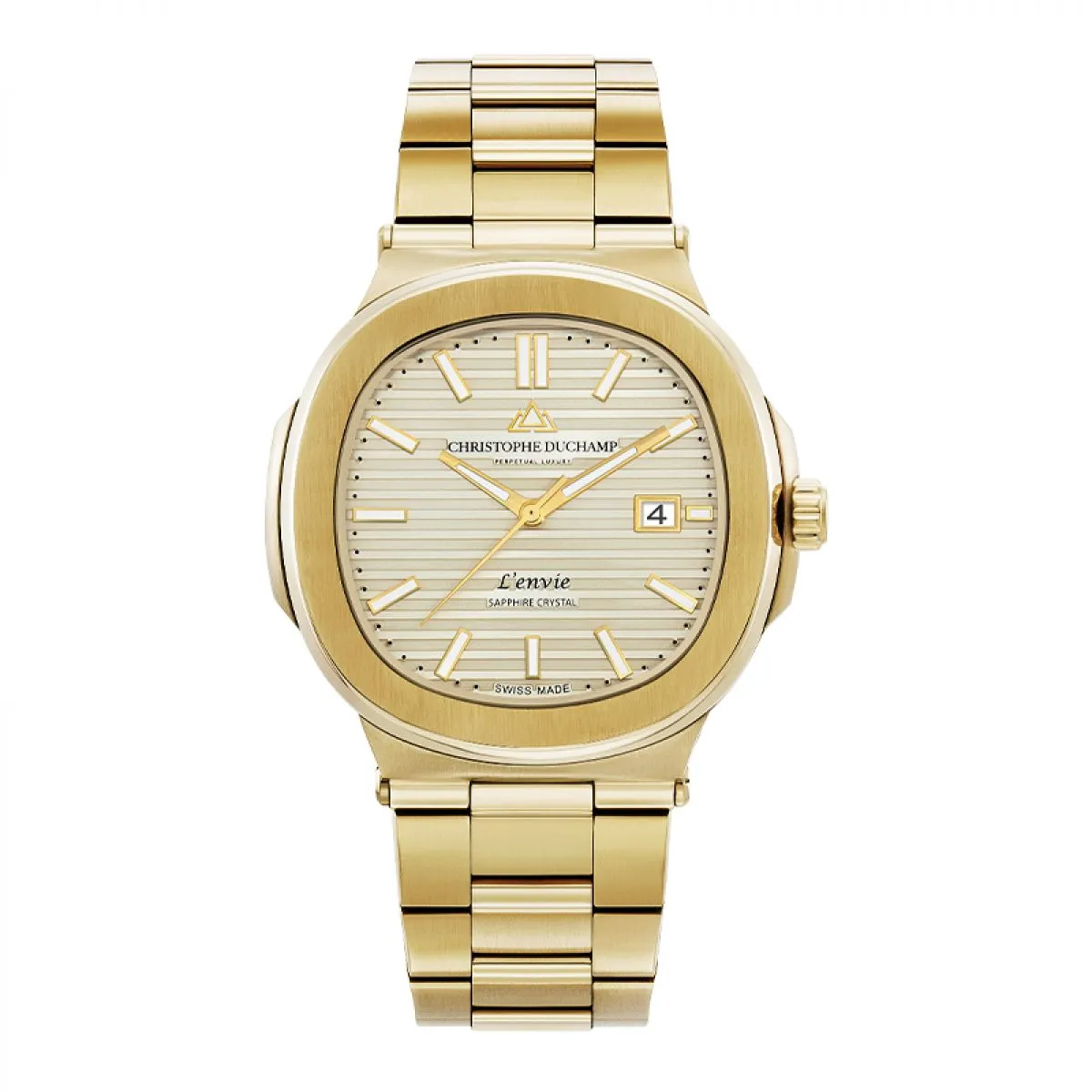 Christophe Duchamp L'envie CD7801-05 Heren Horloge 46mm 5 ATM sold by Watch2Day