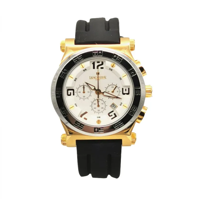 Lancaster OLA0347YG-BN-NR Horloge Heren 45MM 5ATM made by Watch2Day