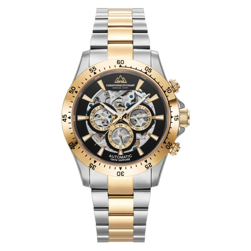 Christophe Duchamp Automatic Grand Mont Heren Horloge 46mm CD7401-2 made by Watch2Day