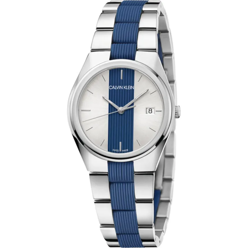 Calvin klein K9E231VX Dames Horloge 34mm 3 ATM made by Watch2Day