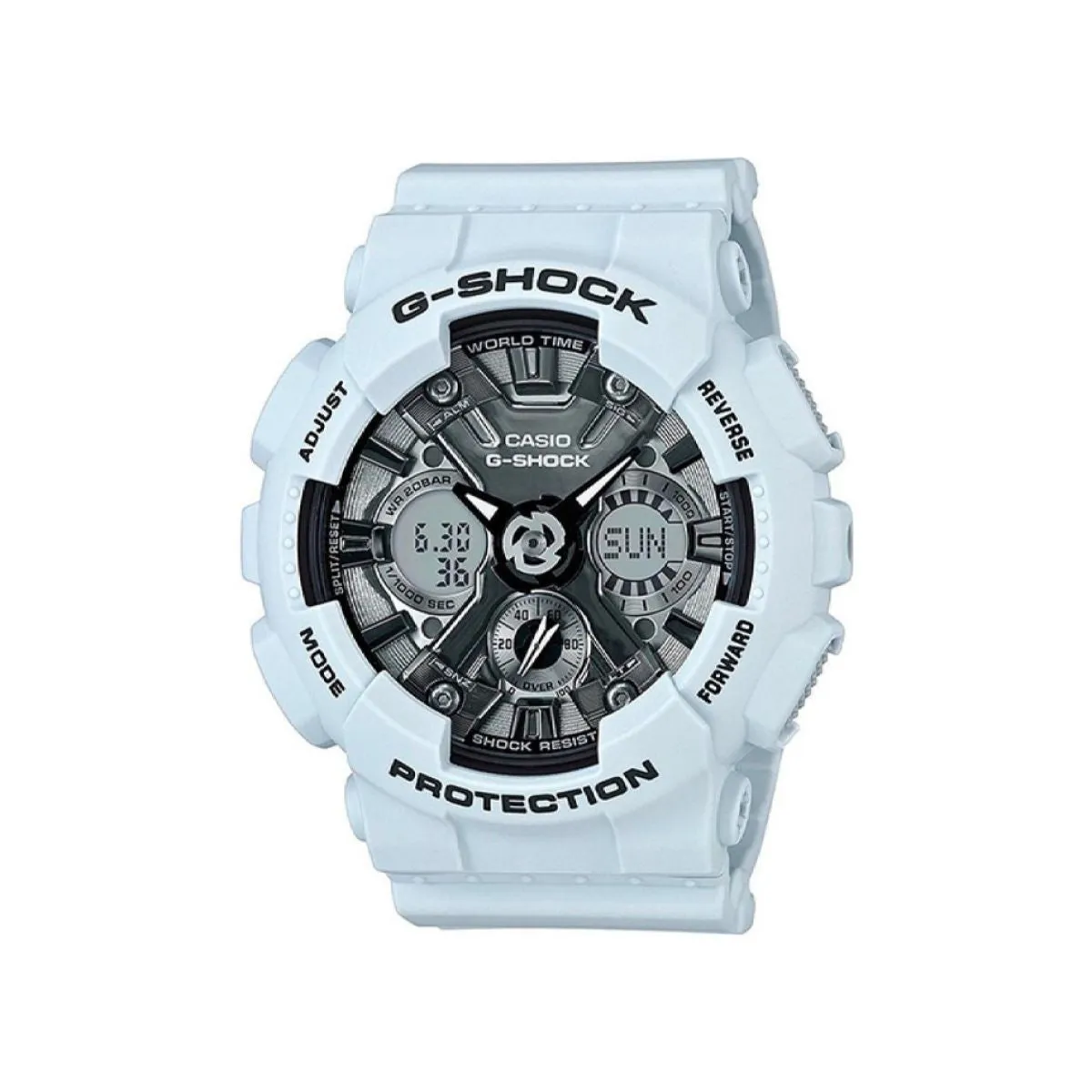 Casio G-shock GMAS120MF2A2E Dames Horloge 43mm 20ATM sold by Watch2Day