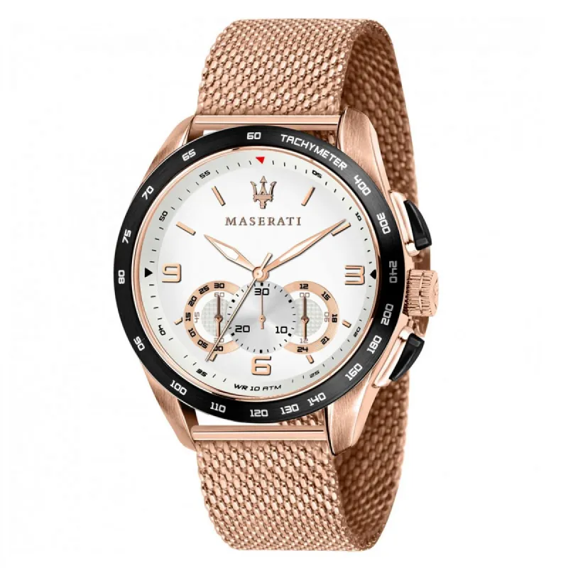 Maserati Traguardo R8873612011 Heren Horloge 45mm 10 ATM sold by Watch2Day