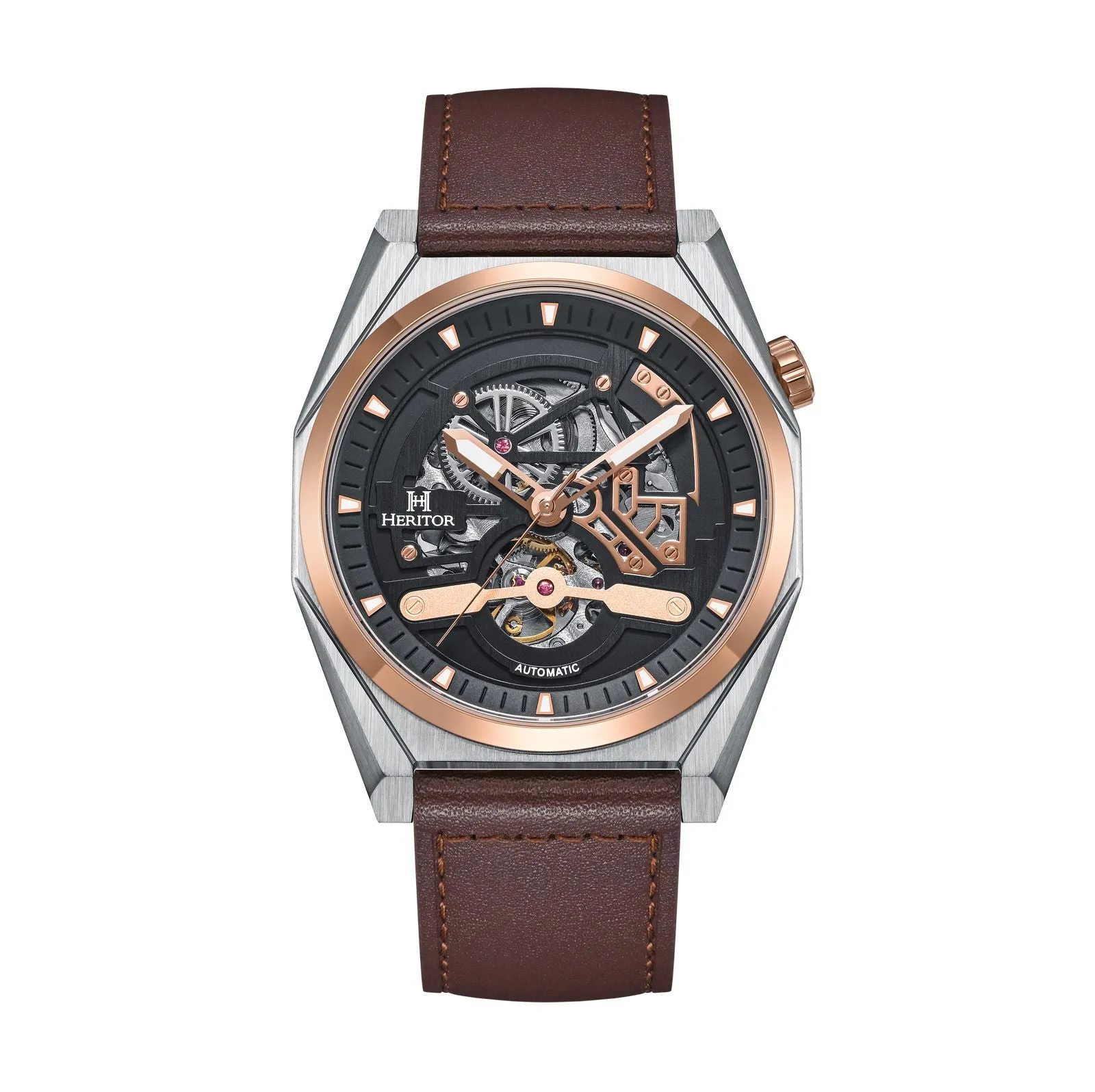 Heritor Automatic Amadeus HERHS3404 Heren Horloge 43mm 10 ATM sold by Watch2Day