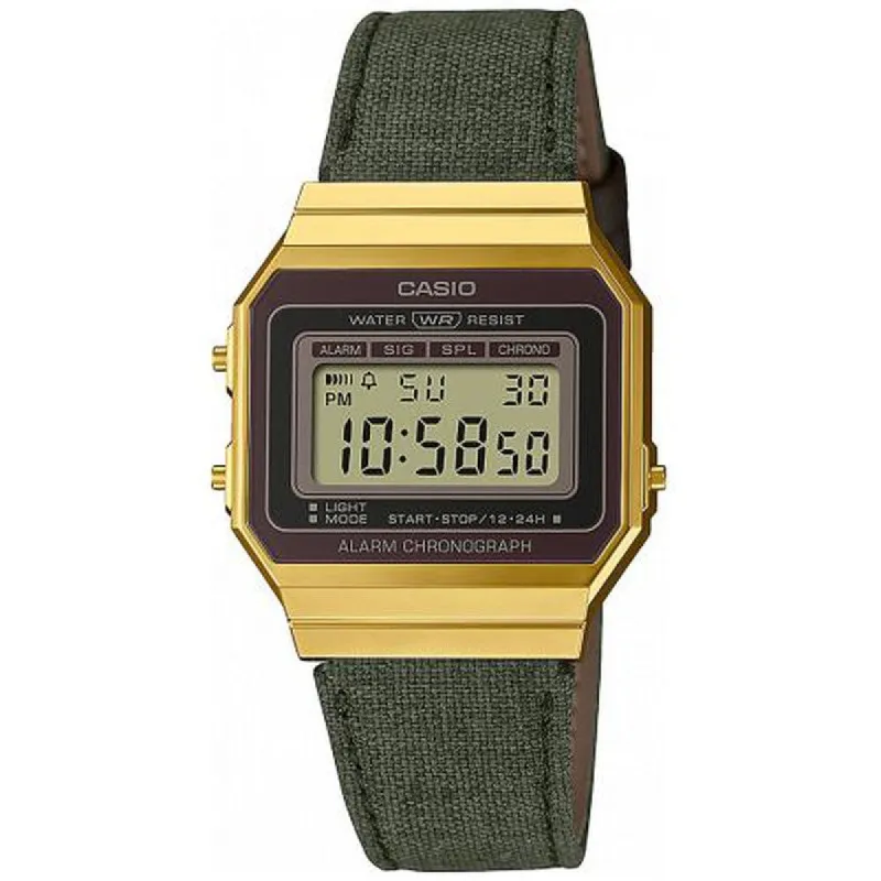 Casio A700WEGL-3AEF Heren Horloge 37,4 mm 3 ATM sold by Watch2Day
