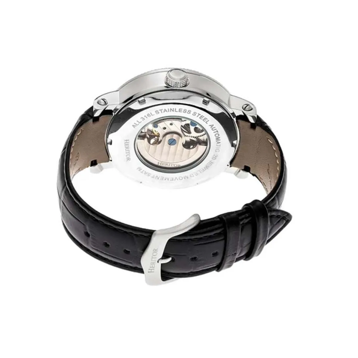 Heritor Aries Skeleton Automatics | dual time | HERHR4404 sold by Watch2Day product image thumbnail 2