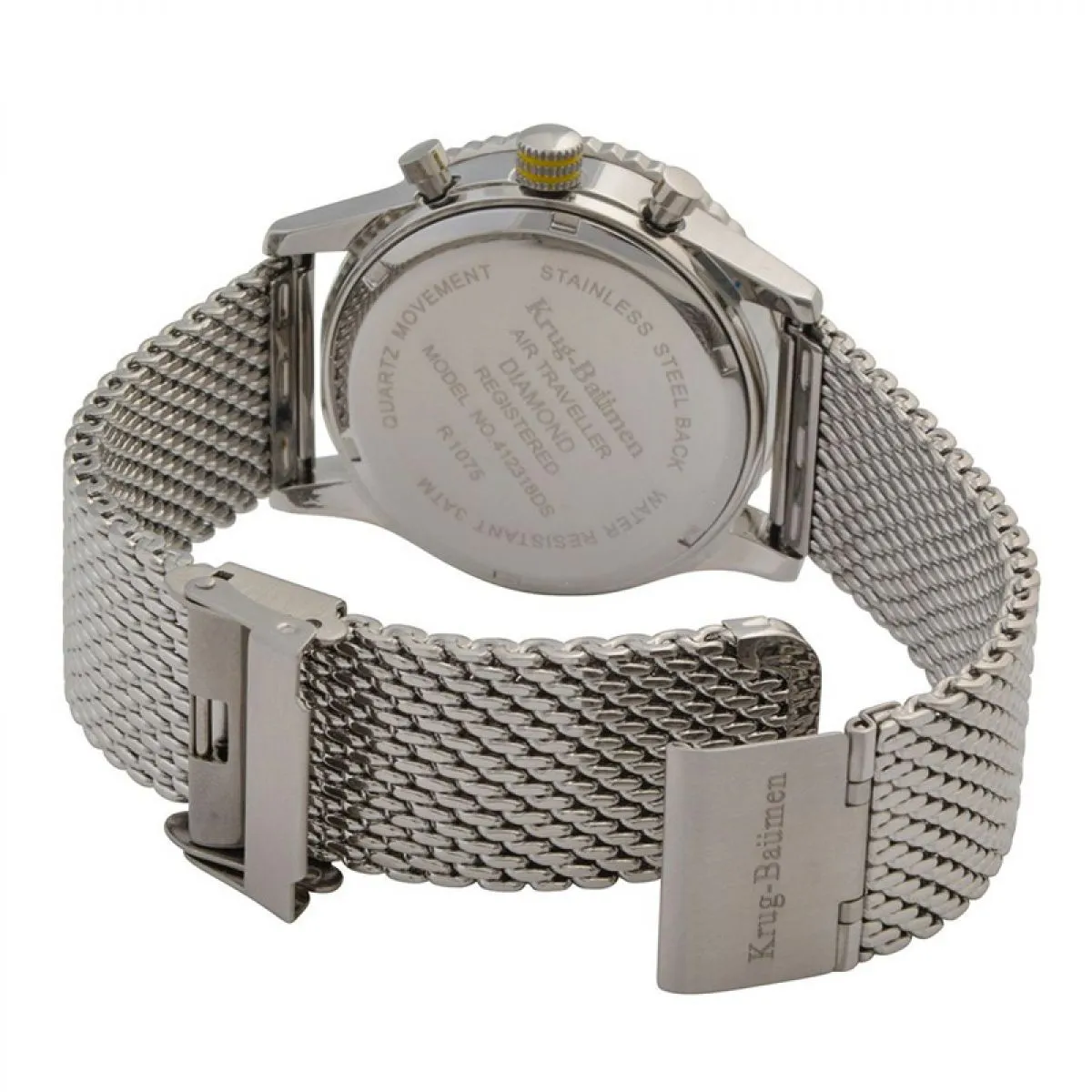 Krug Baumen 412303DS Air Traveller Diamond Heren Horloge 40mm sold by Watch2Day product image thumbnail 4