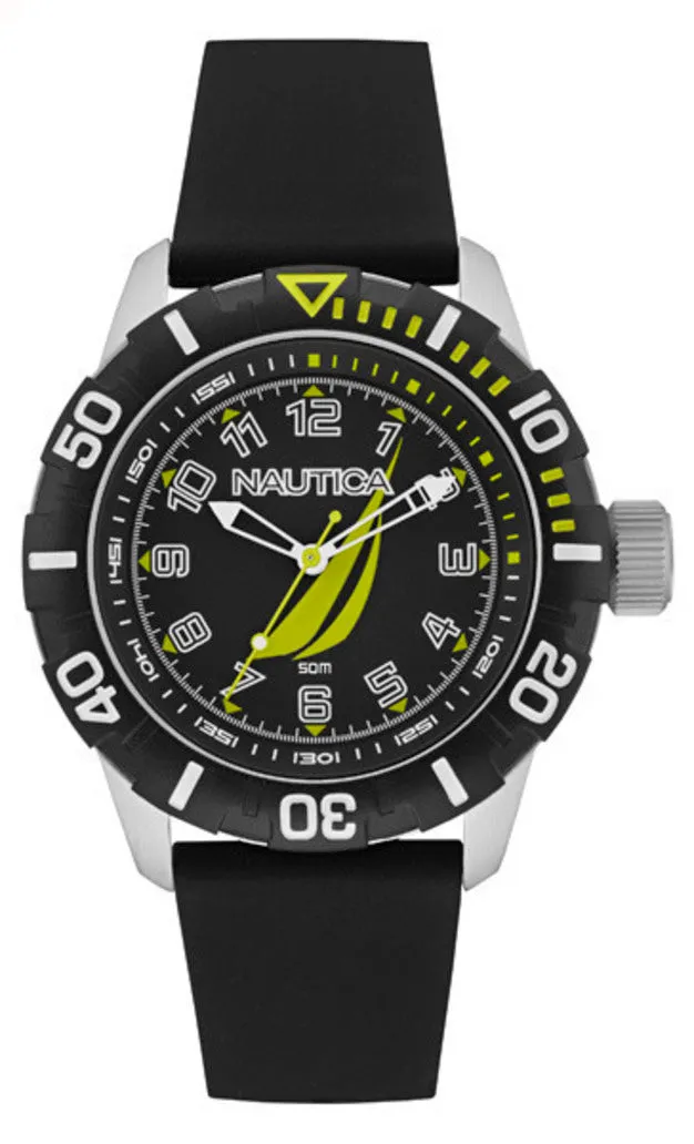 Nautica NAI08513G Heren Horloge 44mm 5 ATM sold by Watch2Day