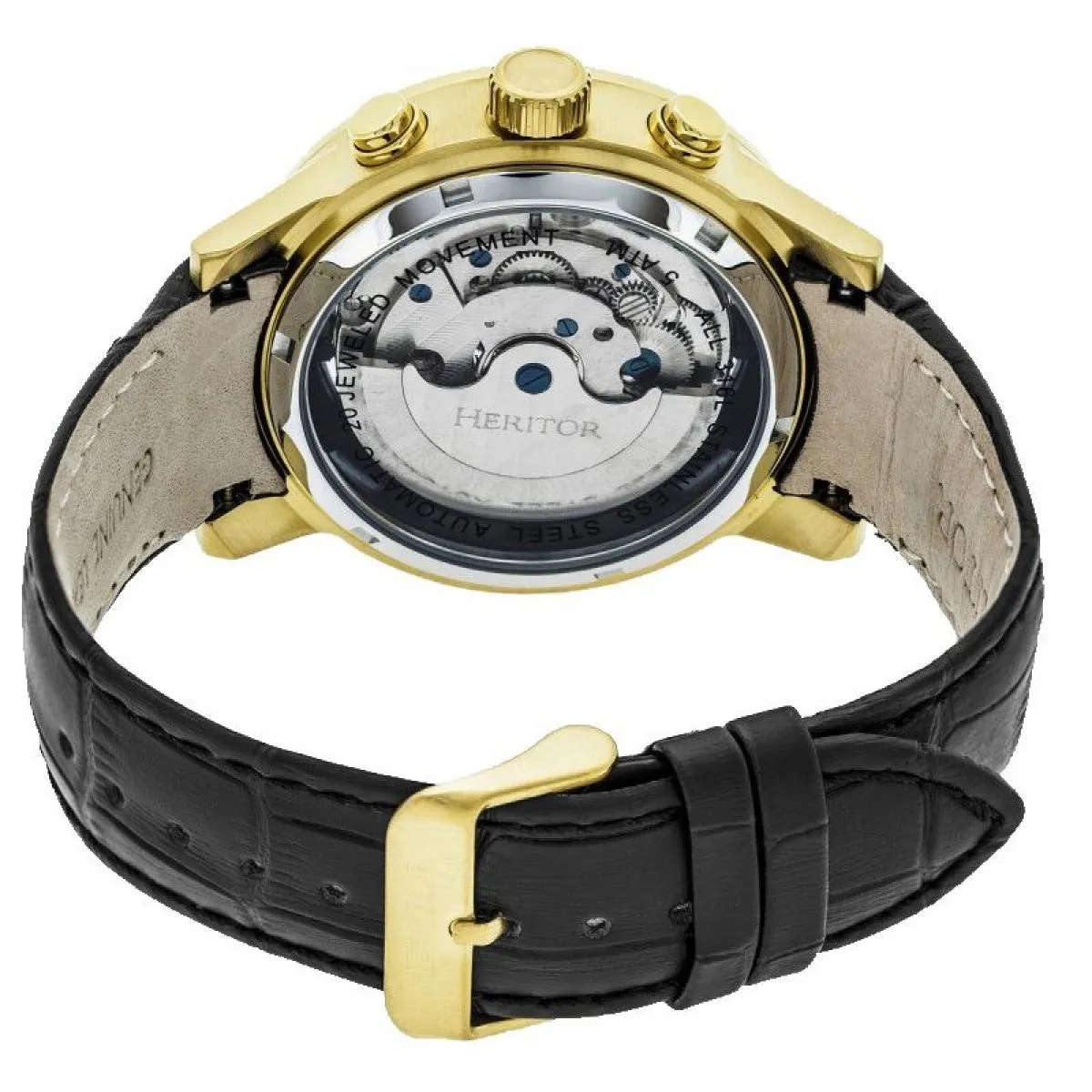 Heritor Hannibal HERHR4104 Heren horloge 44mm 5 ATM sold by Watch2Day product image thumbnail 3