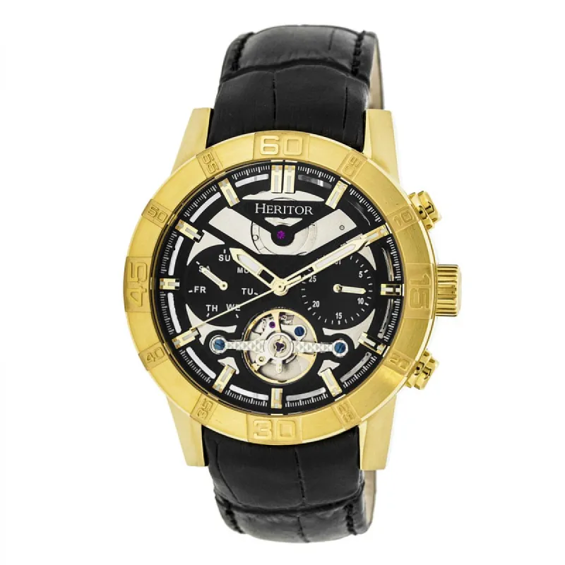 Heritor Hannibal HERHR4104 Heren horloge 44mm 5 ATM sold by Watch2Day