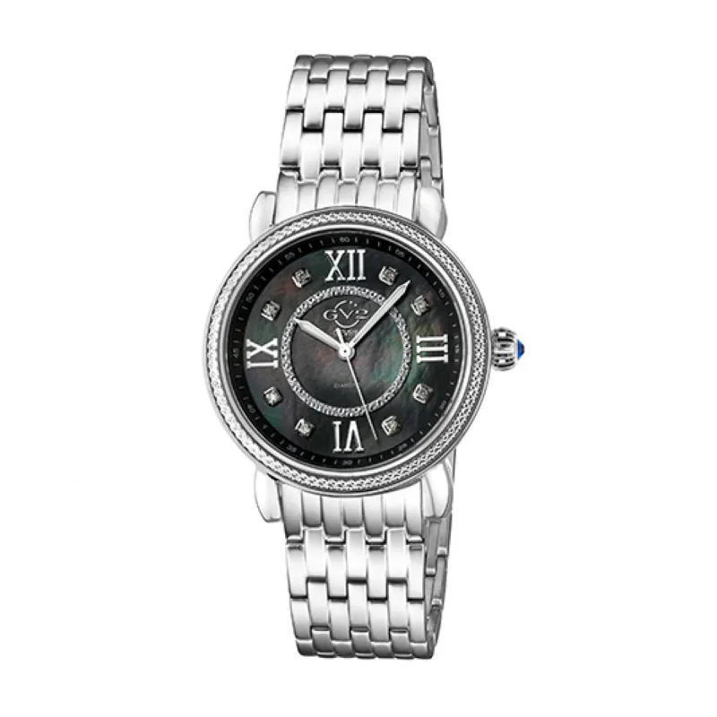 Gevril GV2 Marsala 9861B Dames Horloge 37mm 5 ATM made by Watch2Day