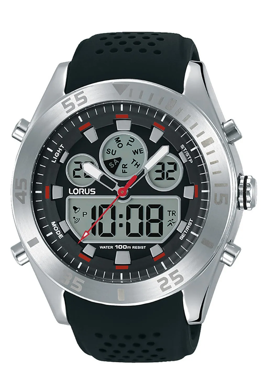 Lorus R2339LX9 Heren Horloge 47mm 10ATM sold by Watch2Day