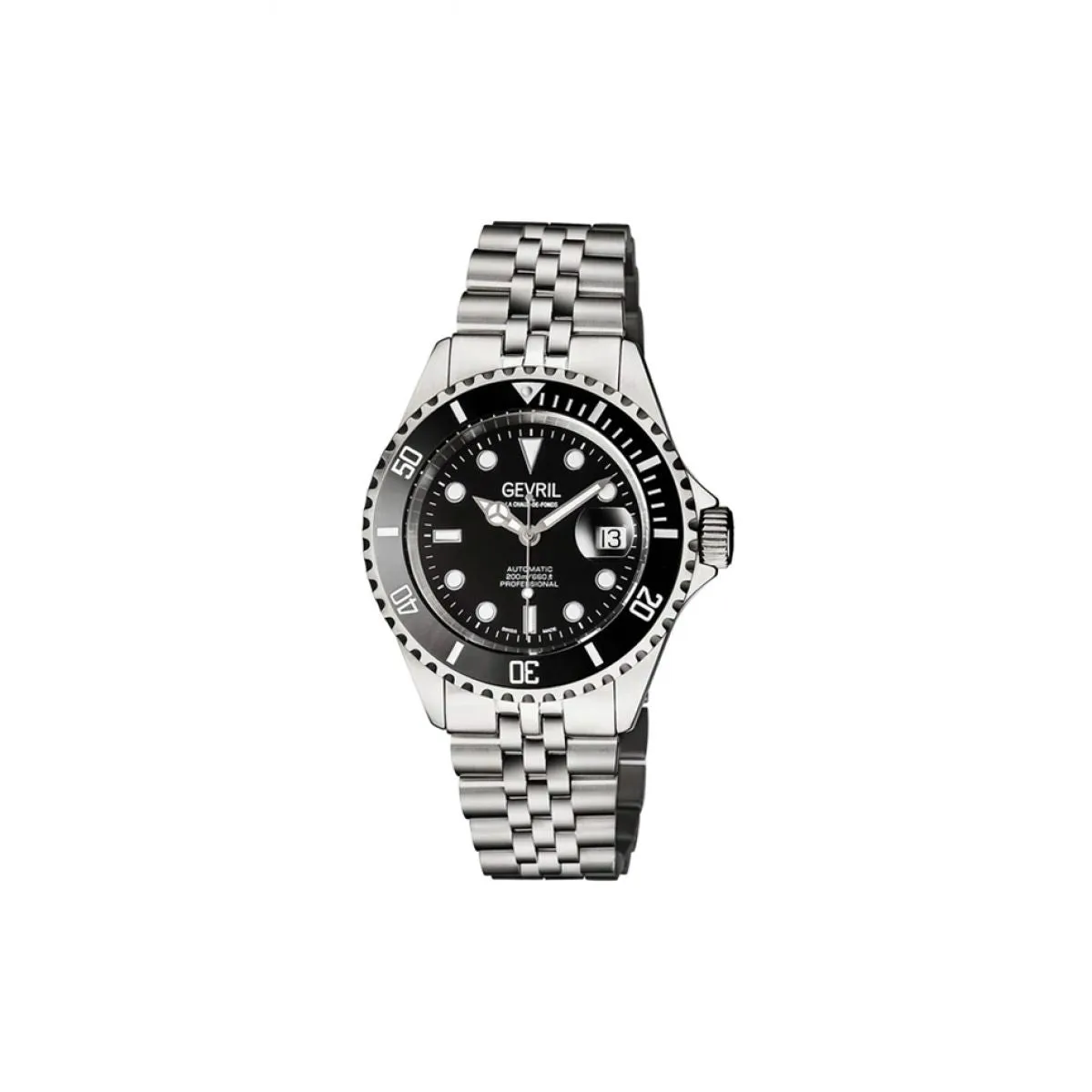 Gevril Men's Wall Street Stainless Steel Bracelet Watch 4850B Heren Horloge sold by Watch2Day product image thumbnail 4