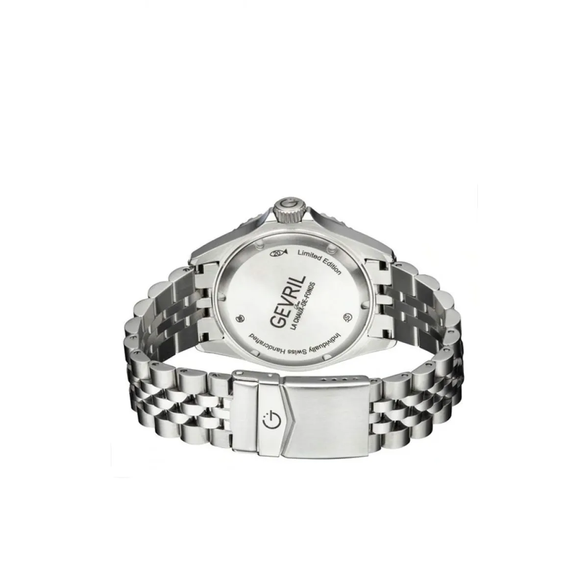 Gevril Men's Wall Street Stainless Steel Bracelet Watch 4850B Heren Horloge sold by Watch2Day product image thumbnail 2