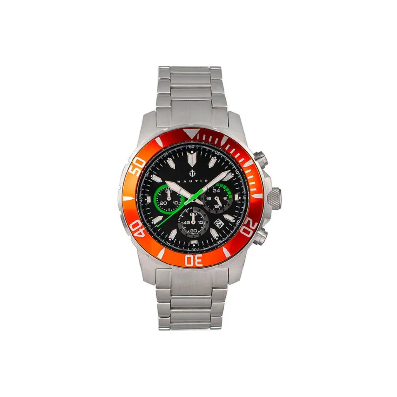 Outlet Special - Nautis Dive Chrono 500 17065-A Heren Horloge 45mm 50 ATM sold by Watch2Day