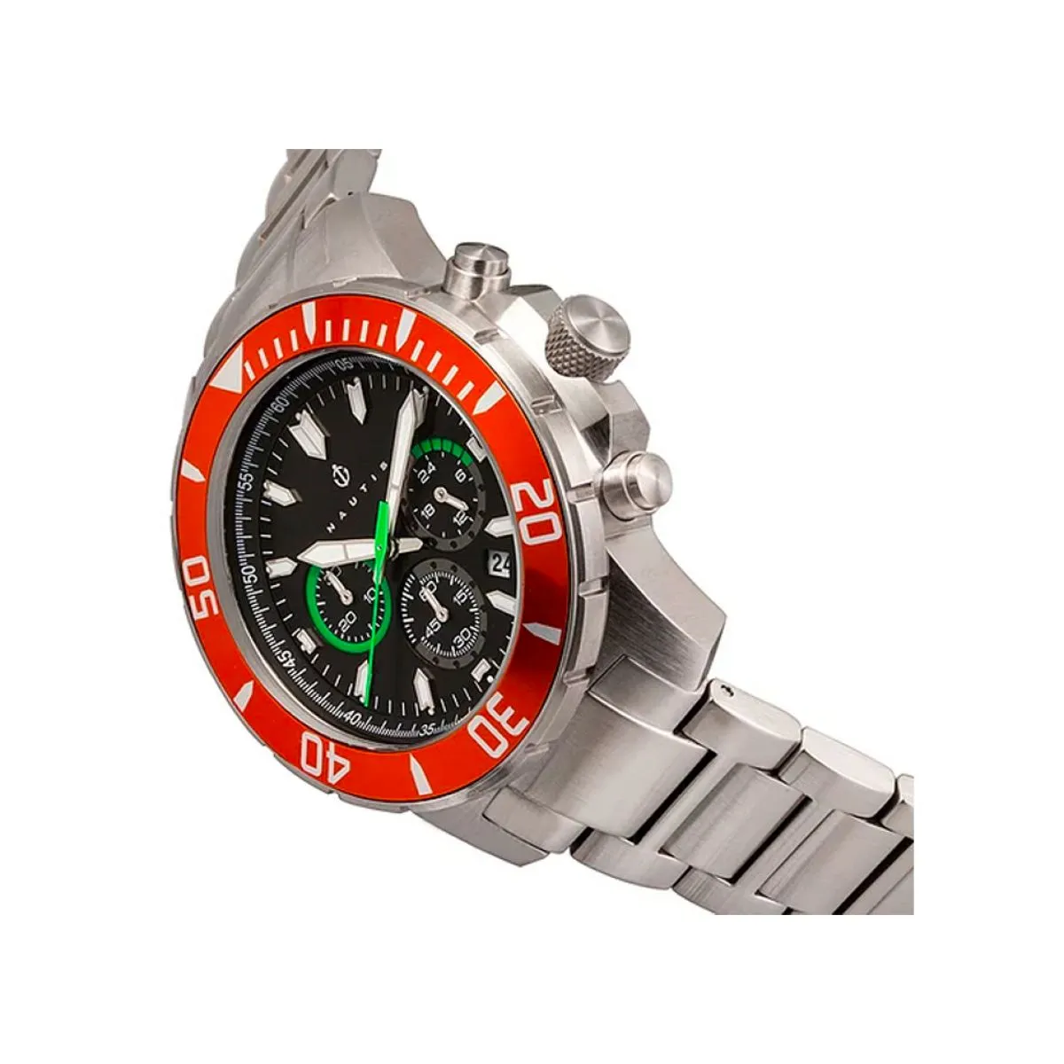 Outlet Special - Nautis Dive Chrono 500 17065-A Heren Horloge 45mm 50 ATM sold by Watch2Day product image thumbnail 2