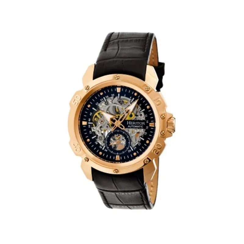 Heritor Conrad Skeleton Automatic | HERHR2506 sold by Watch2Day