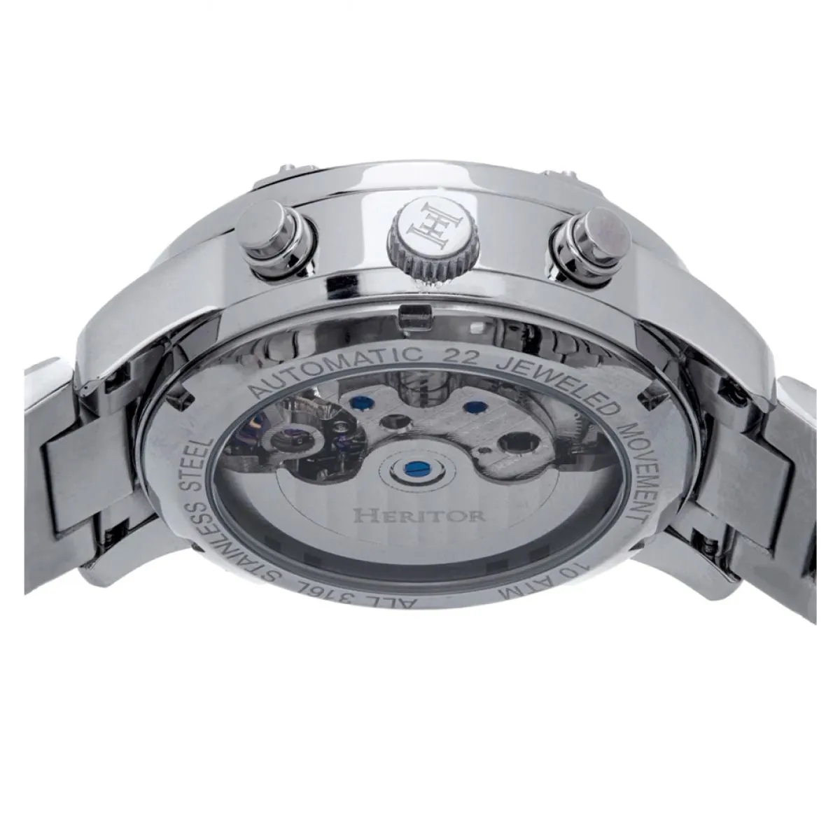 Heritor Wilhelm HERHS2103 Heren Horloge 42mm 10 ATM sold by Watch2Day product image thumbnail 4