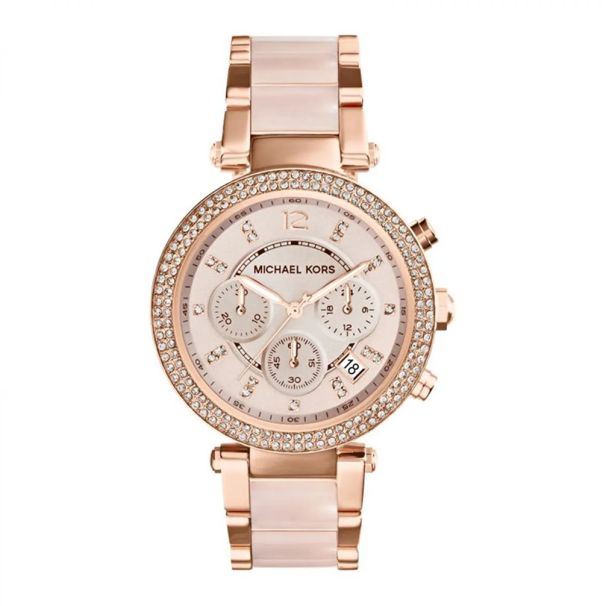 Michael Kors Parker MK5896 Dames Horloge 39mm 10 ATM sold by Watch2Day