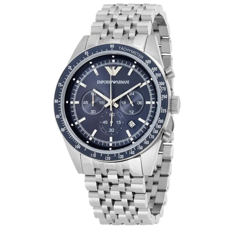 Emporio Armani Tazio AR6072 Heren Horloge 46mm 5 ATM sold by Watch2Day