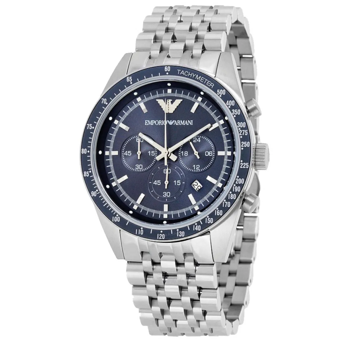 Emporio Armani Tazio AR6072 Heren Horloge 46mm 5 ATM sold by Watch2Day