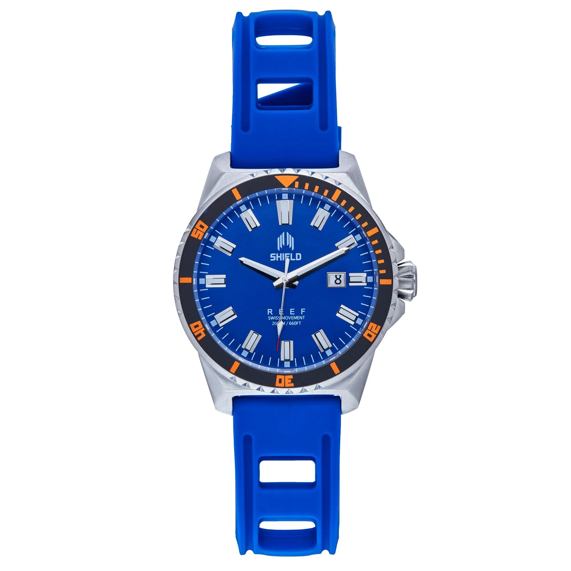 Outlet Special - Shield Reef SLDSH119-6 Heren Horloge 45mm 20 ATM sold by Watch2Day