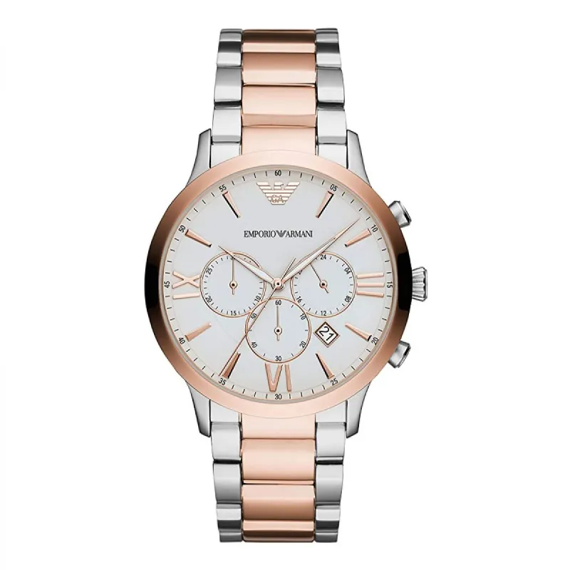 Emporio Armani AR11209 QUARTZ STEEL 5 ATM 43MM sold by Watch2Day