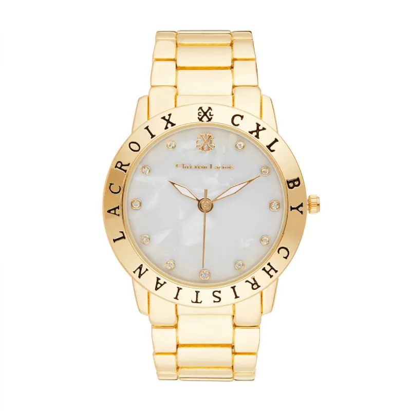 Christian Lacroix CXLS18052 Dames Horloge 33mm made by Watch2Day