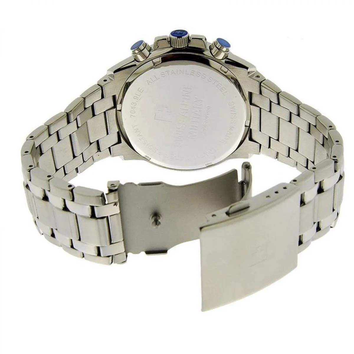 Swiss Alpine Military Quartz Chronograph 7043.9137 10ATM 46MM sold by Watch2Day product image thumbnail 3