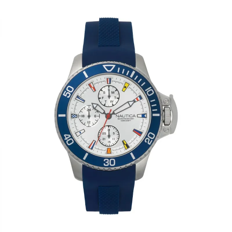 NAUTICA NAPBYS002 Horloge Heren 45mm 10ATM made by Watch2Day