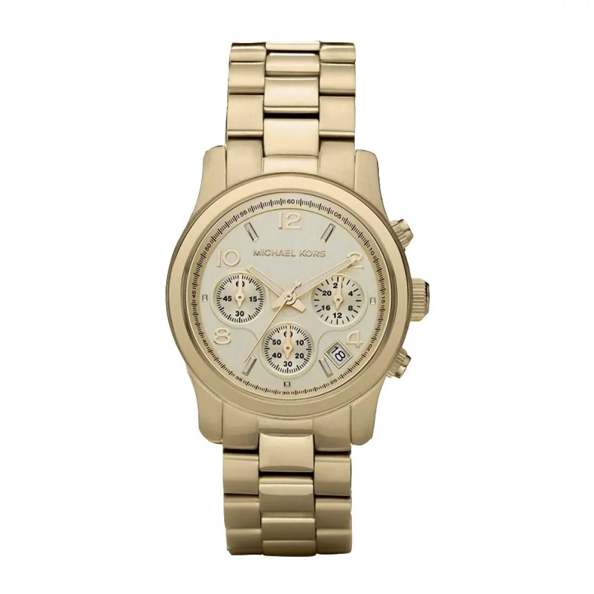 Michael Kors Runway Chronograph Goud 38mm | MK5055 sold by Watch2Day