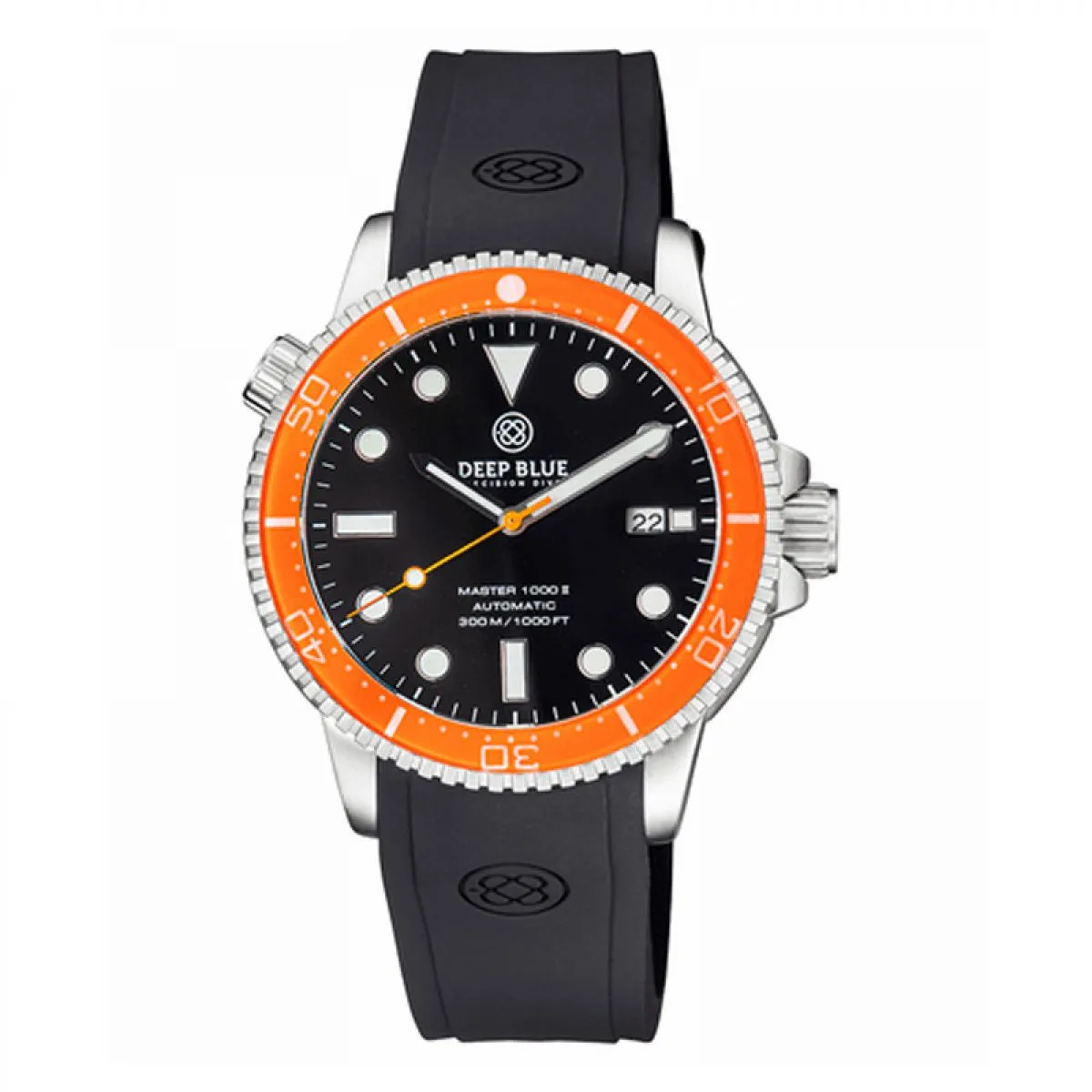 MASTER 1000 II 44MM AUTOMATIC DIVER ORANGE CERAMIC BEZEL -BLACK GLOSSY DIAL sold by Watch2Day product image thumbnail 5