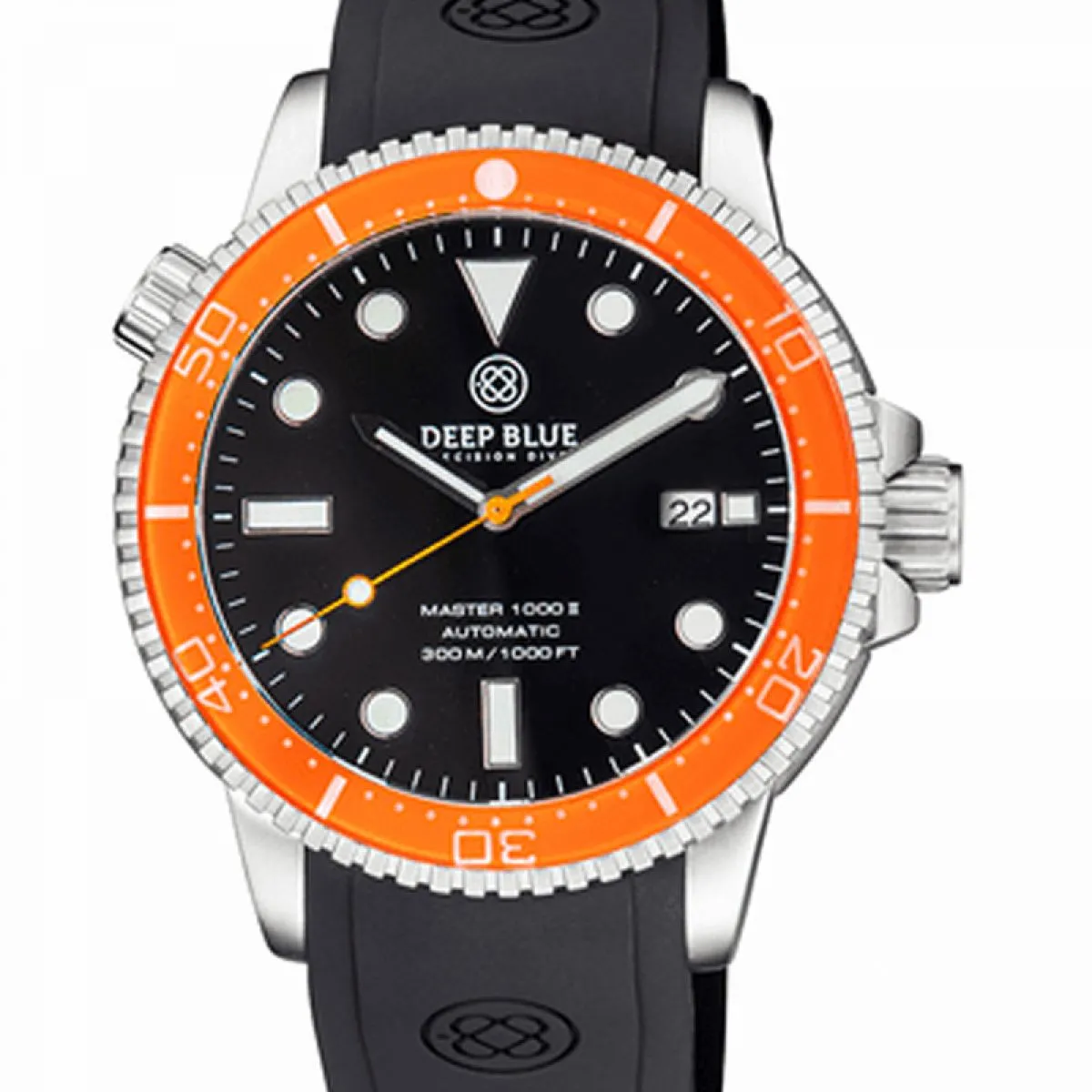 MASTER 1000 II 44MM AUTOMATIC DIVER ORANGE CERAMIC BEZEL -BLACK GLOSSY DIAL sold by Watch2Day product image thumbnail 2