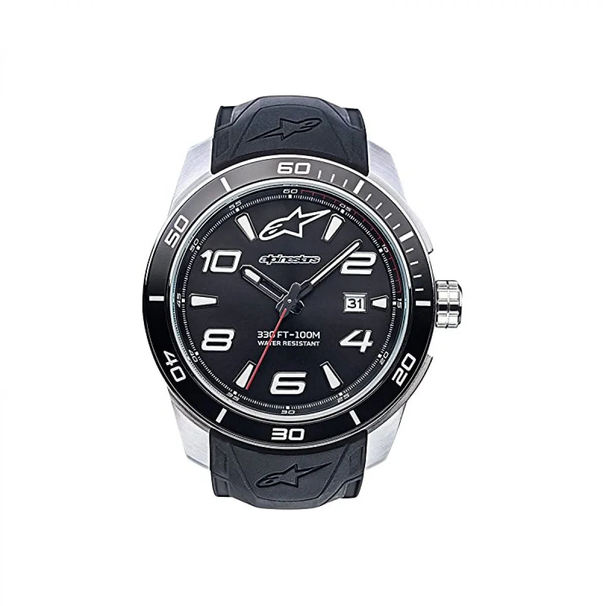 Horloge Alpinestars Tech Watch 3H Steel | 1036-96007 sold by Watch2Day