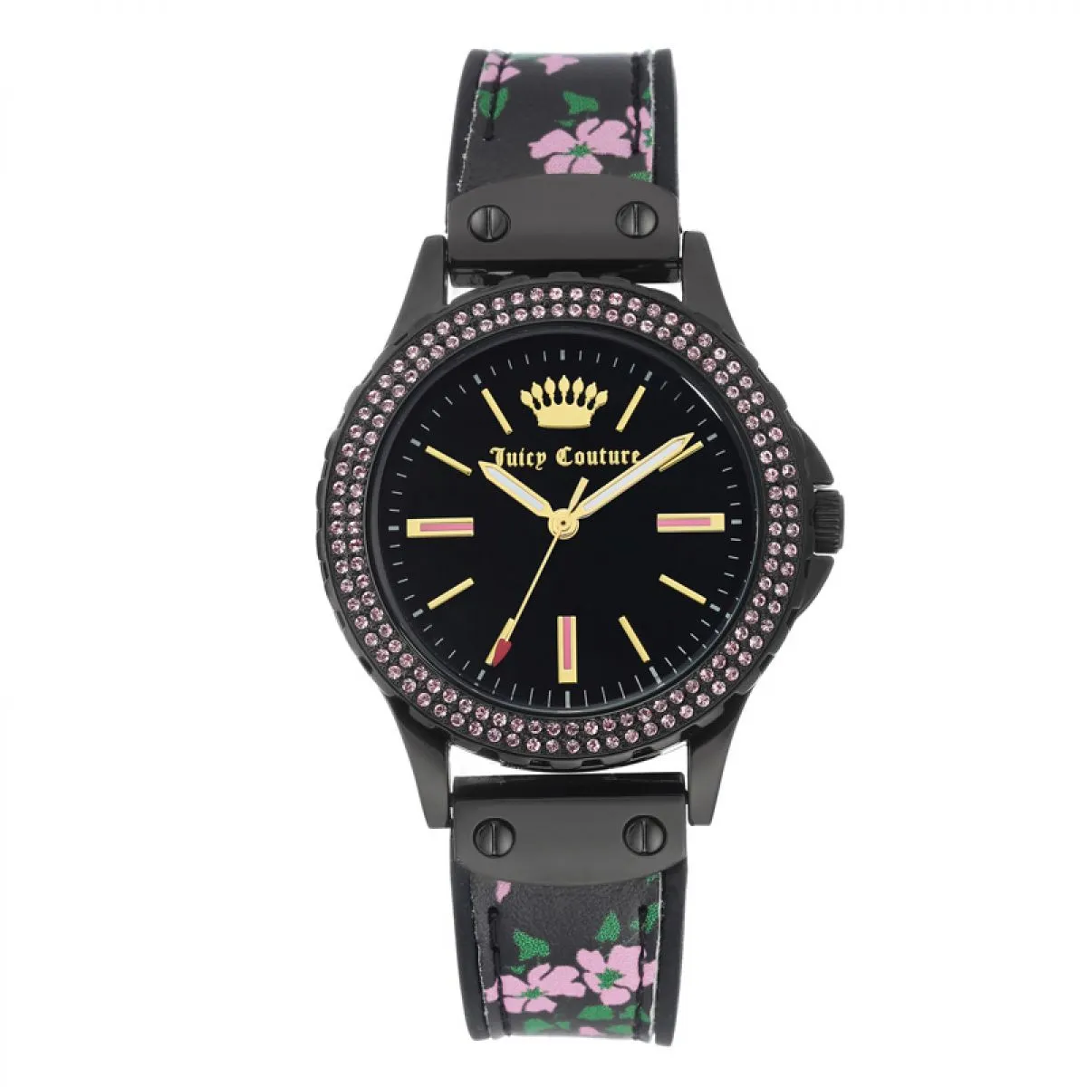 Juicy Couture Horloge JC/1009PKFL Dames 37mm 3 ATM sold by Watch2Day