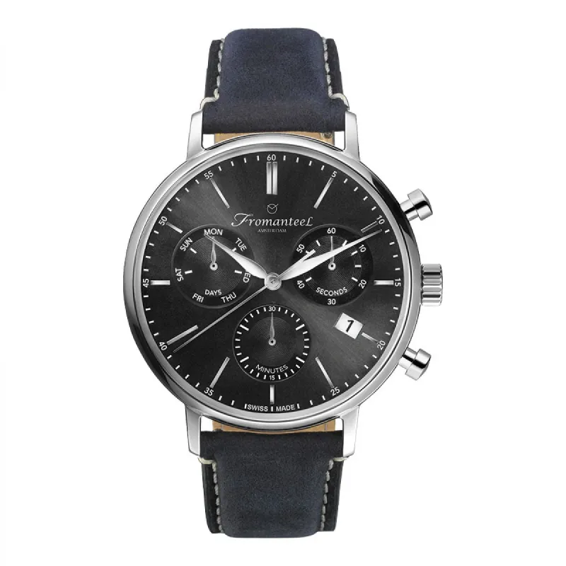 Refurbished Fromanteel Generations Chrono GS-1202-022 Heren Horloge 42mm made by Watch2Day