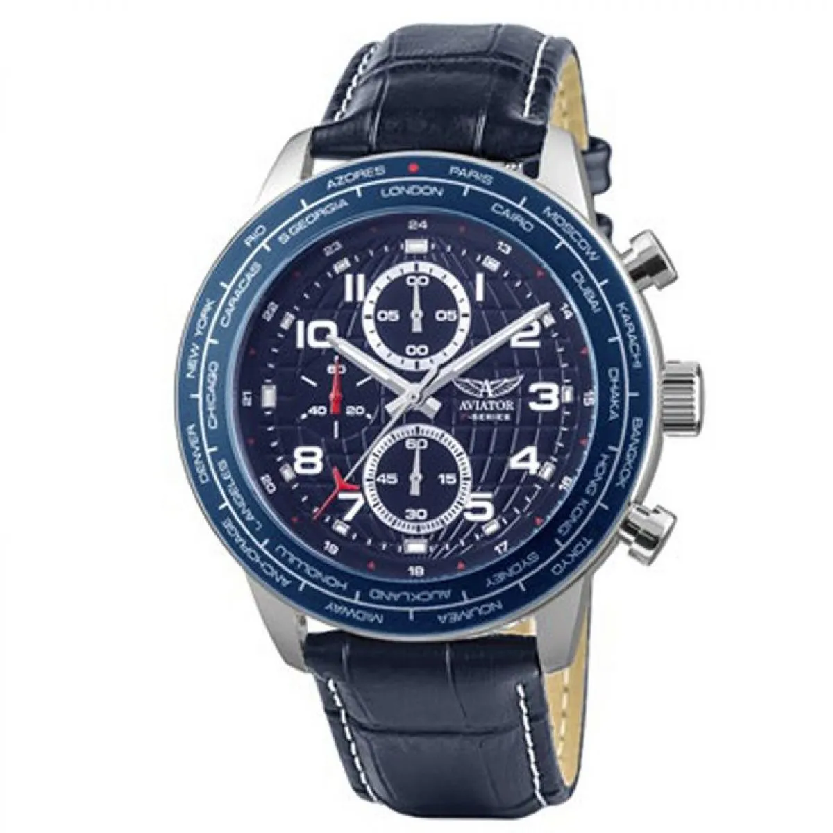 Aviator F-Series Chronograph met extra NATO band | AVW79886G406 sold by Watch2Day