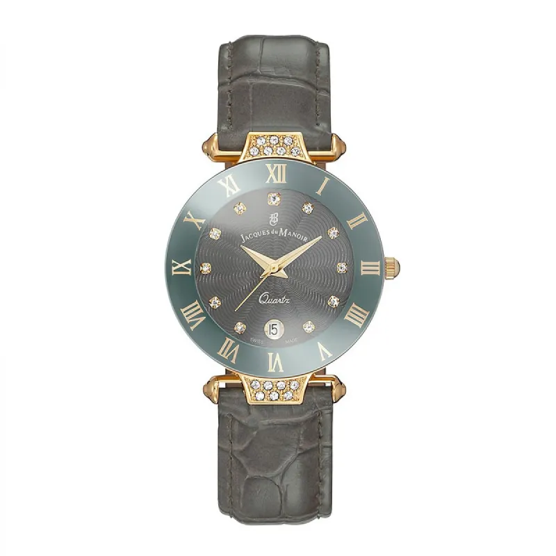 JACQUES du MANOIR RCP.97 Dames Horloge 33mm Swiss-Made made by Watch2Day