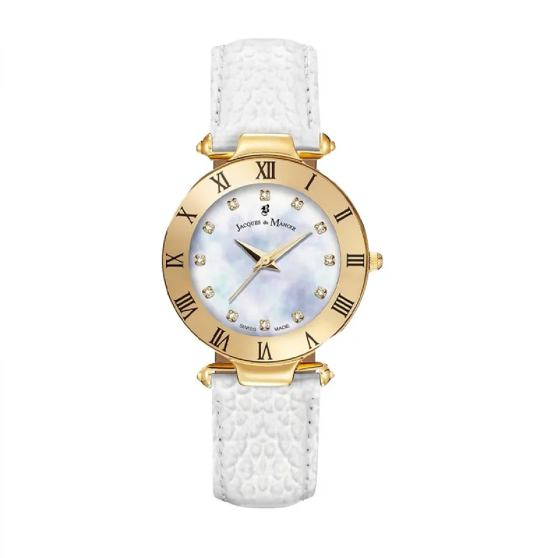 JACQUES du MANOIR JWL00107 Dames Horloge 33mm Swiss-Made made by Watch2Day