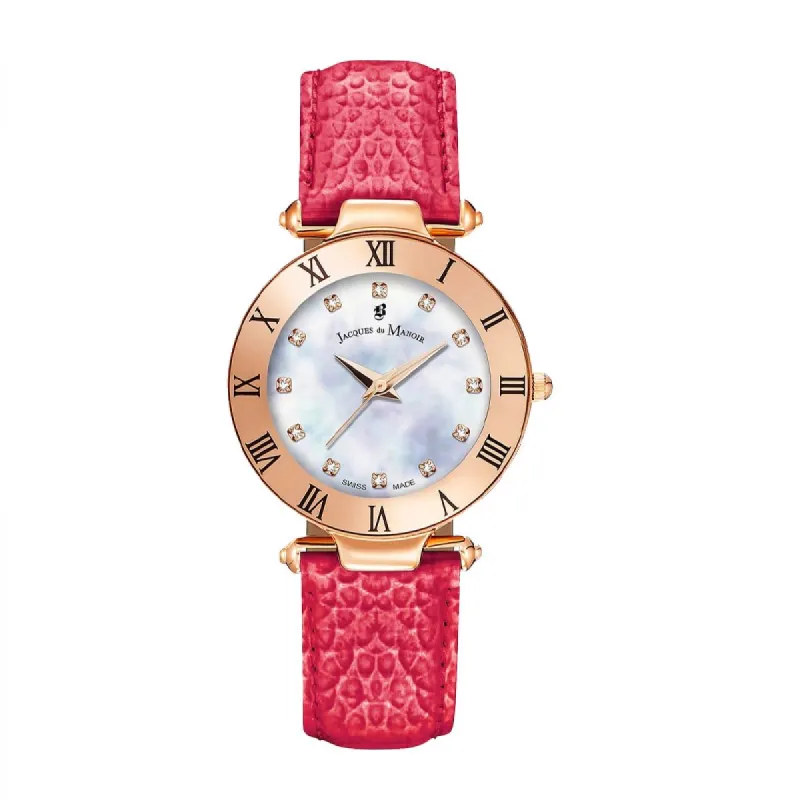 JACQUES du MANOIR JWL00103 Dames Horloge 33mm Swiss-Made made by Watch2Day
