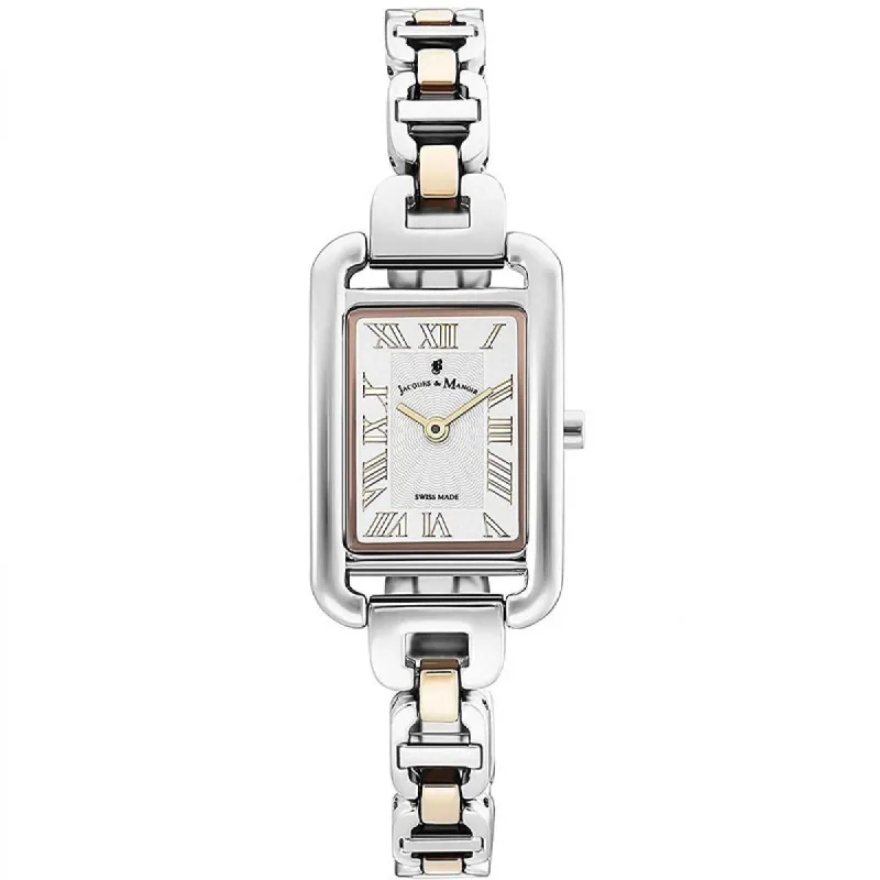 JACQUES du MANOIR JWL00202 Dames Horloge 22mm Swiss-Made made by Watch2Day