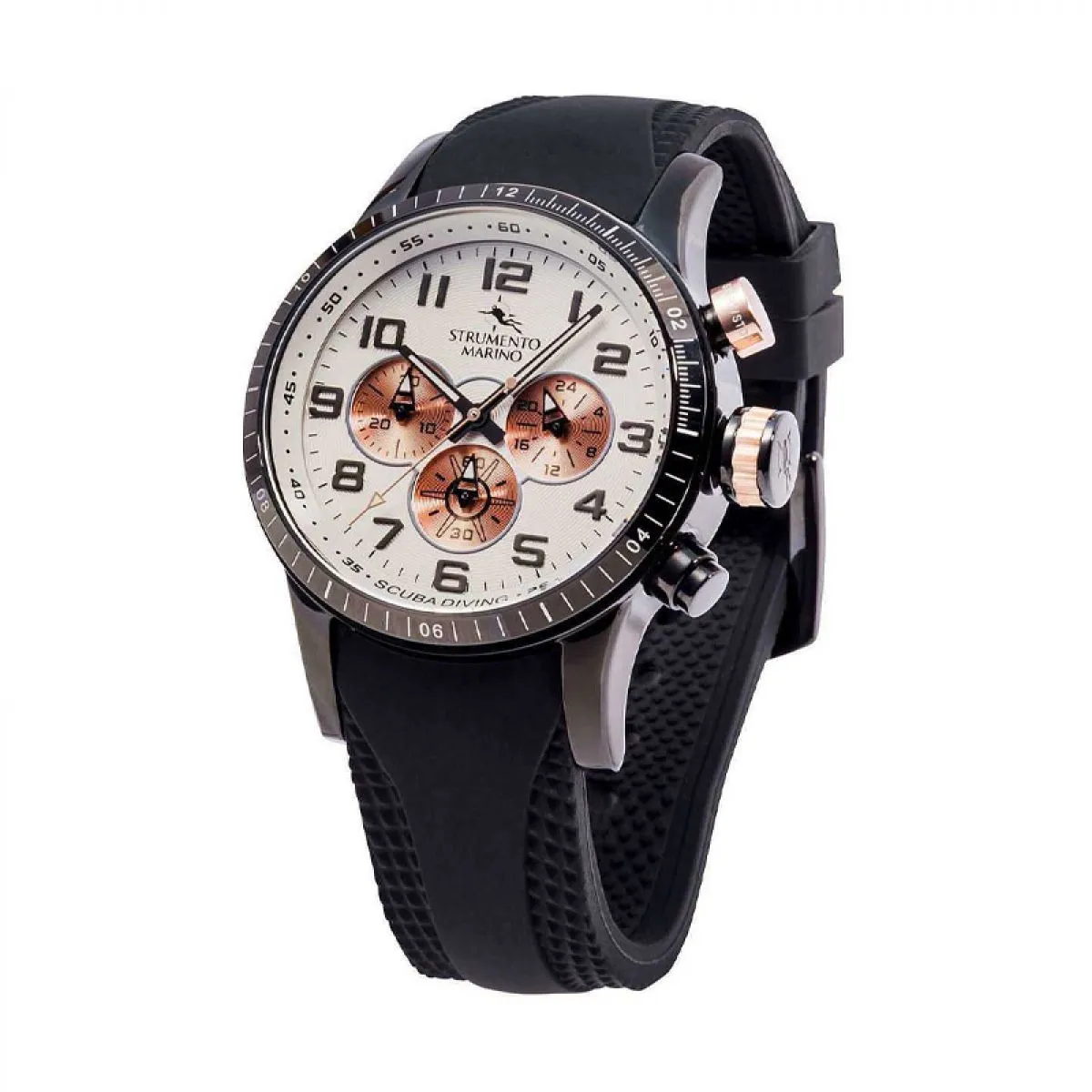 Strumento Marino SM132S-BK-BN-RG-NR Horloge Heren 46MM 10ATM sold by Watch2Day product image thumbnail 2