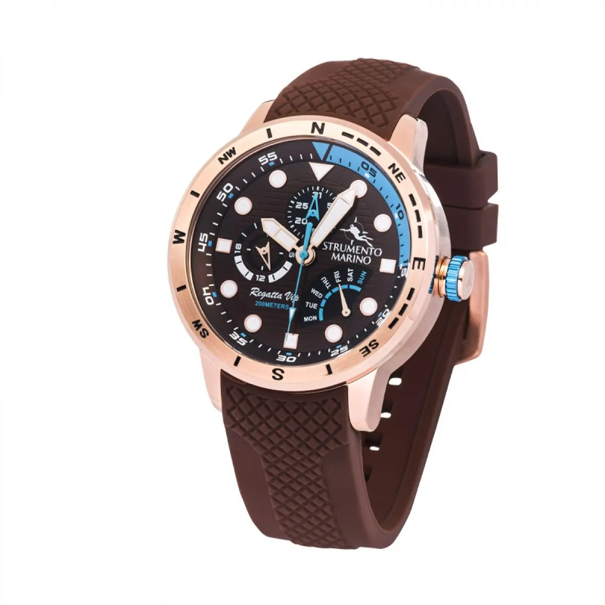 Strumento Marino SM128S-RG-MR-MR Horloge Heren 46MM 20ATM sold by Watch2Day product image thumbnail 2