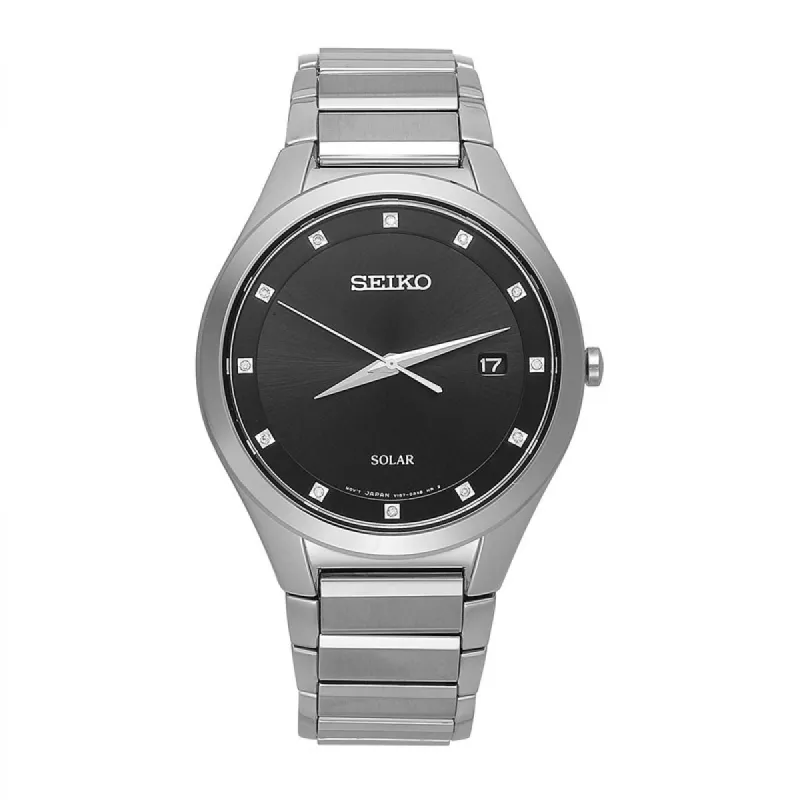 Seiko Solar SNE249P9 Horloge Unisex 39mm made by Watch2Day