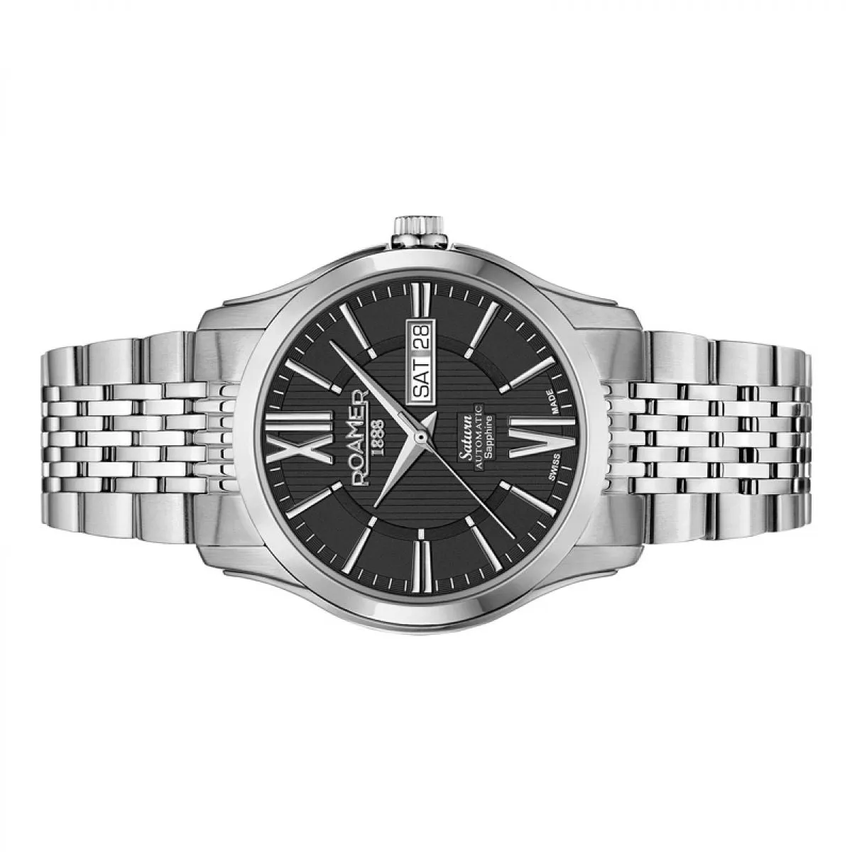 Roamer Saturn II Staal Automatic | 960637 41 53 90 sold by Watch2Day product image thumbnail 2