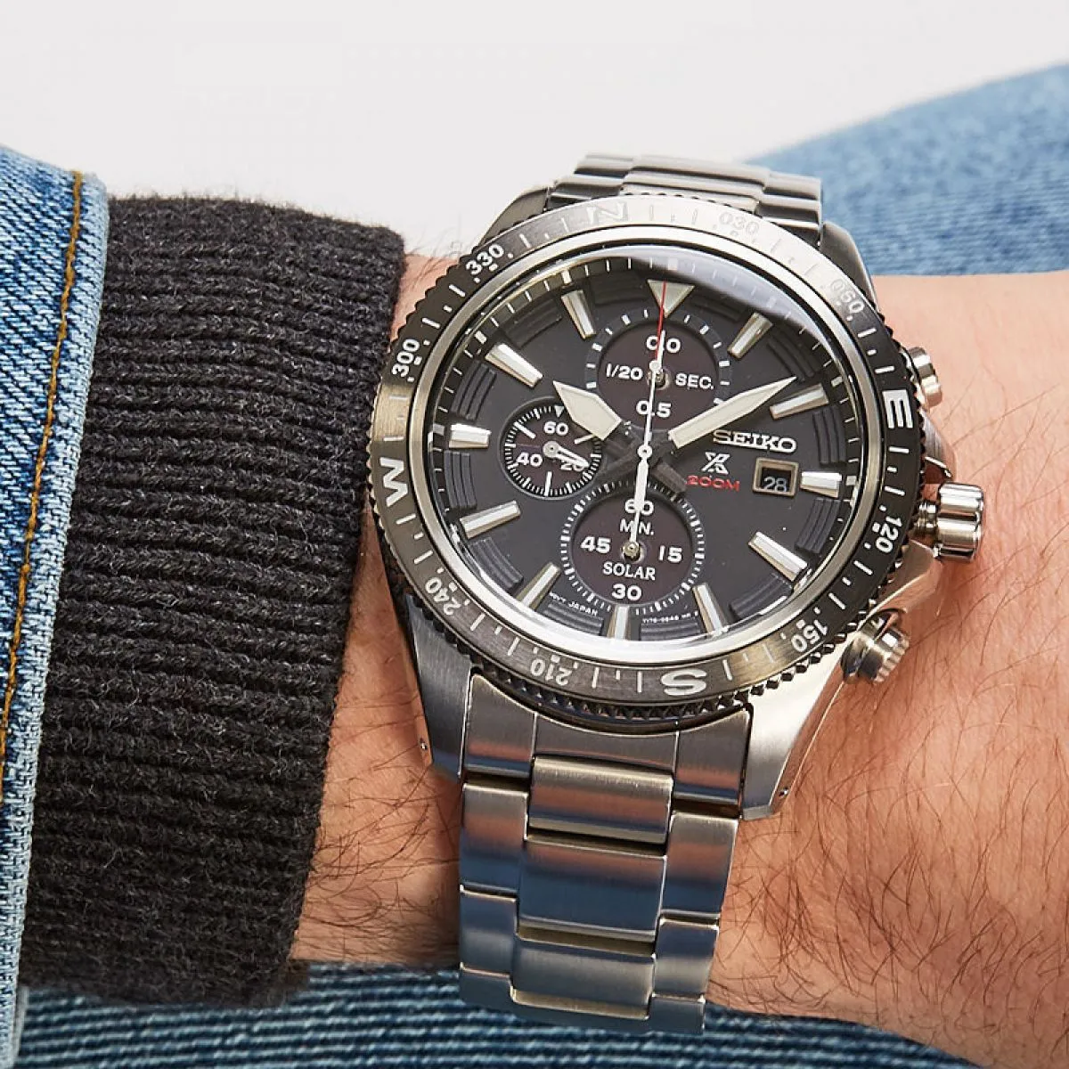 Seiko Prospex Solar Chronograph | SSC705P1 sold by Watch2Day product image thumbnail 5